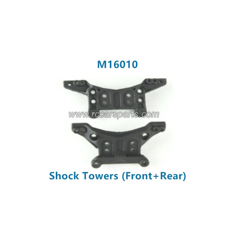 HaiBoXing 16889 Parts Shock Towers (Front+Rear) M16010