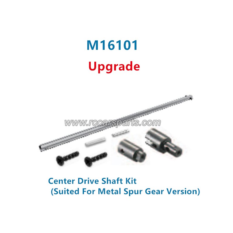 HBX Upgrade 16890 Destroyer Parts Center Drive Shaft Kit (Suited For Metal Spur Gear Version) M16101
