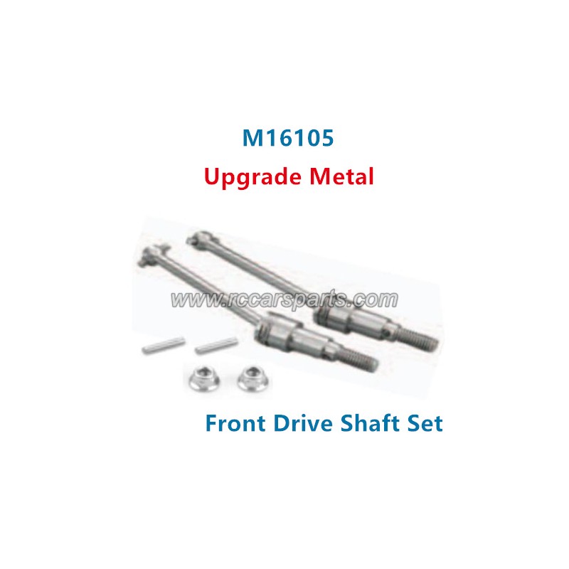 HBX 16890 Destroyer Car Upgrade Metal Front Drive Shaft Set M16105