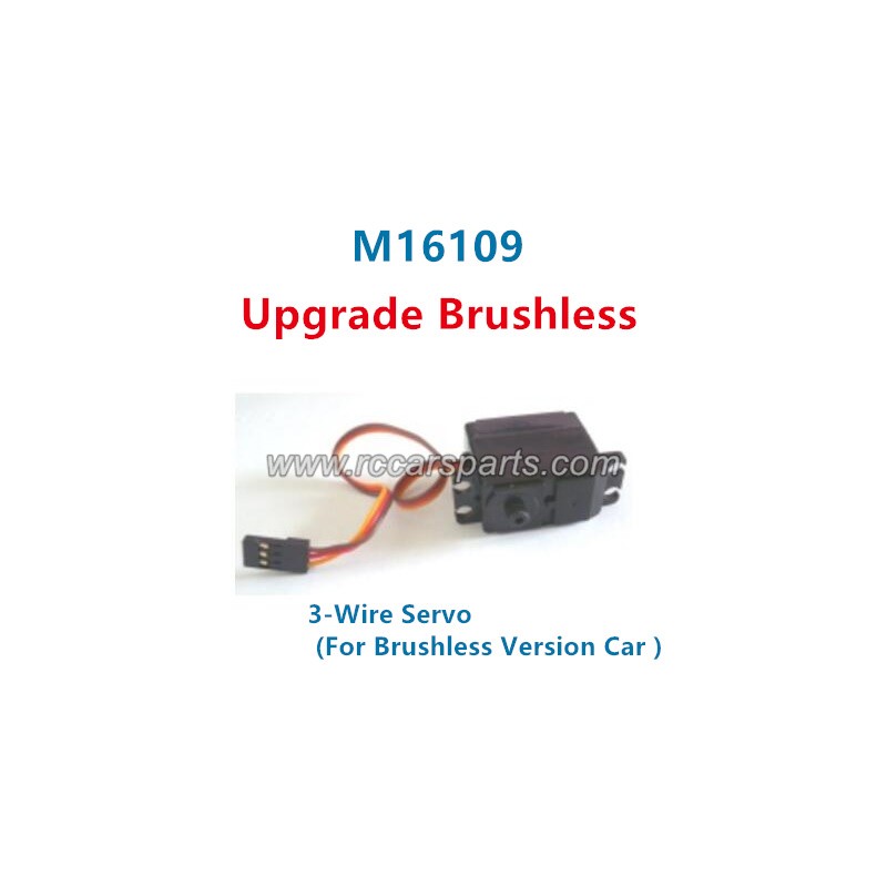 HBX 16890 Upgrade Parts Brushless 3-Wire Servo M16109 (For Brushless Version Car )