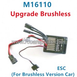 HBX Upgrade 16890 Destroyer Brushless ESC M16110 (For Brushless Version Car)