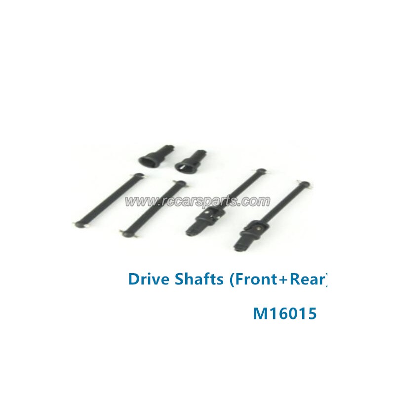 HBX 16889 Ravage Parts Drive Shafts (Front+Rear) M16015
