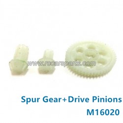 HBX 16889 1/16 2.4G 4WD RC Car Parts Spur Gear+Drive Pinions M16020