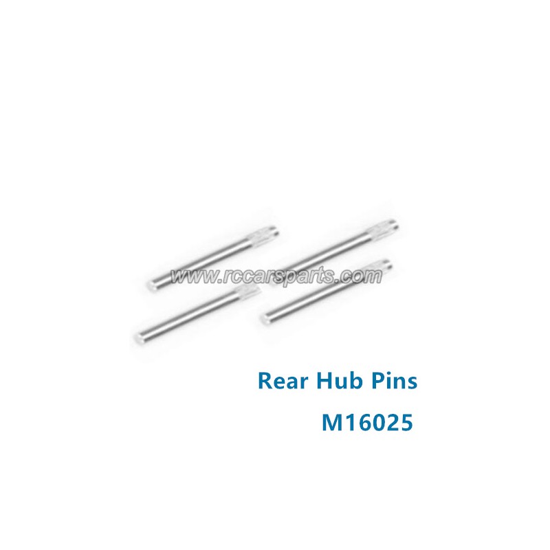 HBX 16890 Destroyer Spare Parts Rear Hub Pins M16025