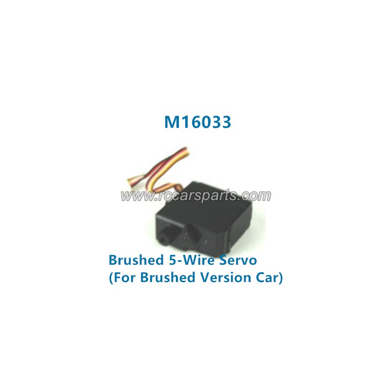 HBX 16890 Destroyer 1/16 Car Parts Brushed 5-Wire Servo M16033 (For Brushed Version Car)