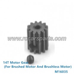 HBX 16889 Ravage Parts 14T Motor Gear M16035
