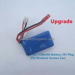 HBX 16889 16889A Upgrade Parts 7.4V 1100mAh Battery-JST Plug