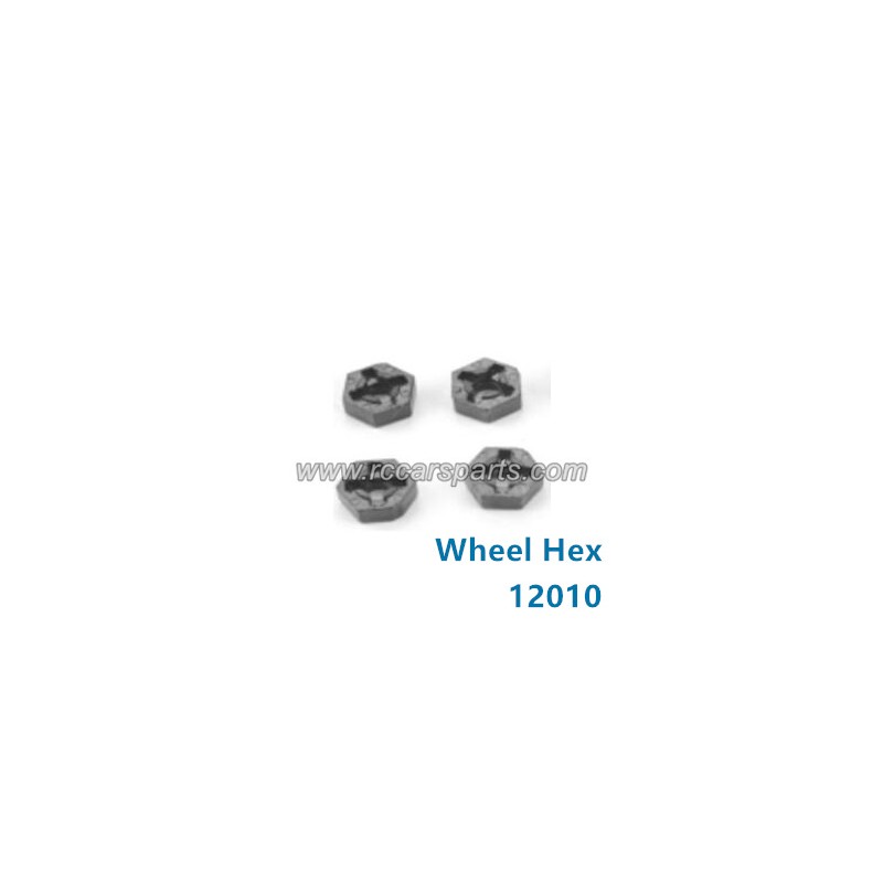 HBX 16889 16889A Monster Truck Parts Wheel Hex 12010