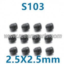 HBX 16890 Car Parts Set Screw 2.5X2.5mm S103