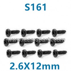 HBX 16889 Spare Parts Pan Head Self Tapping Screws PBHO2.6X12mm S161