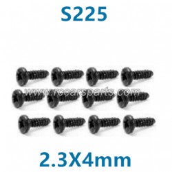 HBX 16889 Monster Truck Parts Pan Head Self Tapping Screws PBHO2.3X4mm S225