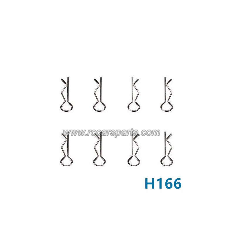 HBX 16890 RC Car Parts Body Clips H166