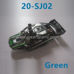XinleHong Toys X9120 Spare Parts Car Shell-Green 20-SJ02
