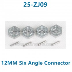 XinleHong 9115 Off Road RC Truck Parts Six Angle Connector 25-ZJ09