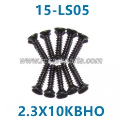 XinleHong Toys Screws Spare Parts Countersunk Head Screw 15-LS05 (2.3X10KBHO)