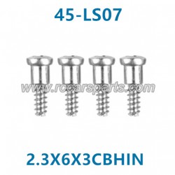 XinleHong Toys 9115 9116 9120 Car Parts 2.3X6X3CBHIN PWBHO Round Headed Screw 45-LS07