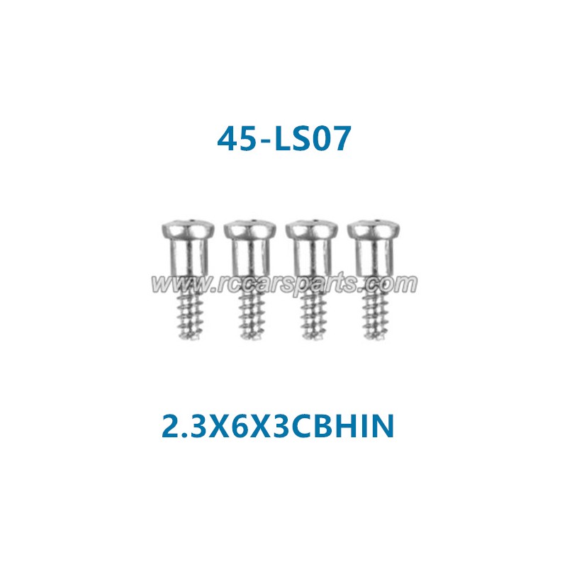 XinleHong Toys 9115 9116 9120 Car Parts 2.3X6X3CBHIN PWBHO Round Headed Screw 45-LS07