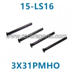 XinleHong Toys 9115 9116 9120 Car Parts Round Headed Screw 3X31PMHO 15-LS16