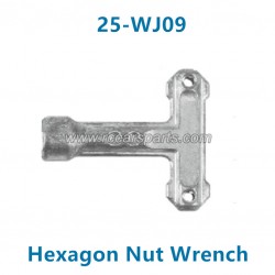 XinleHong Toys X9120 1/12 2WD RC Truck Parts Hexagon Nut Wrench 25-WJ09
