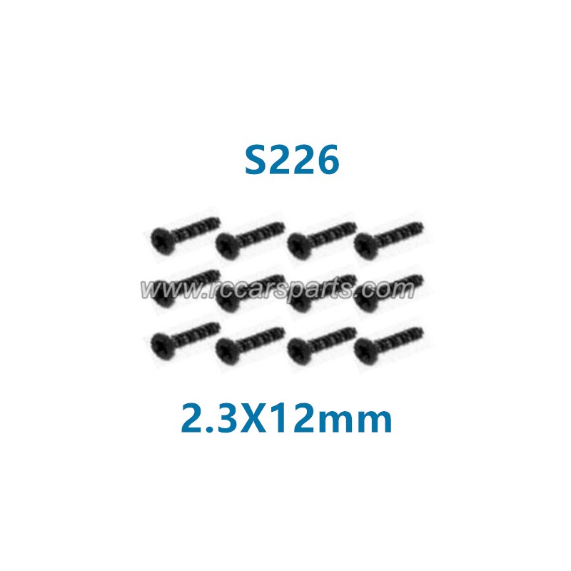 HBX 901 901A 4WD RC Car Parts Countersunk Self Tapping KBHO 2.3X12mm S226