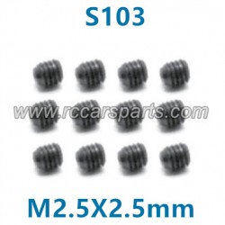 HBX 903 RC Truck Parts Set Screw M2.5X2.5mm S103