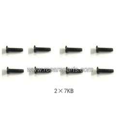 XLF X03 X04 1/10 Car Parts Screw 2×7KB XLF-1001