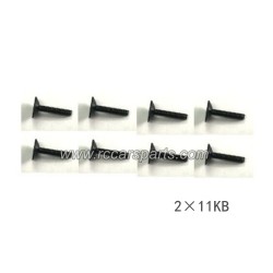 XLF X03 X04 Parts Screw 2×11KB XLF-1003