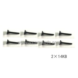 XLF X03 X04 1/10 Car Parts Screw 2×14KB XLF-1004