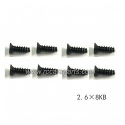 XLF X03 X04 Spare Parts Screw 2.6×8KB XLF-1006
