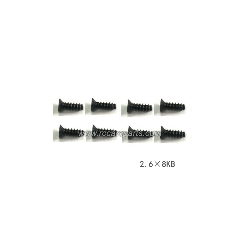 XLF X03 X04 Spare Parts Screw 2.6×8KB XLF-1006