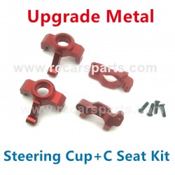 Upgrade Metal Steering Cup+C Seat Kit For PXtoys 9300 Sandy Land Upgrade Parts