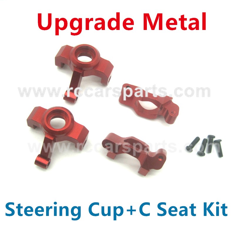 Upgrade Metal Steering Cup+C Seat Kit For PXtoys 9302 Upgrade Parts