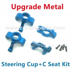 Upgrade Metal Steering Cup+C Seat Kit For PXtoys 9301 Upgrade Parts