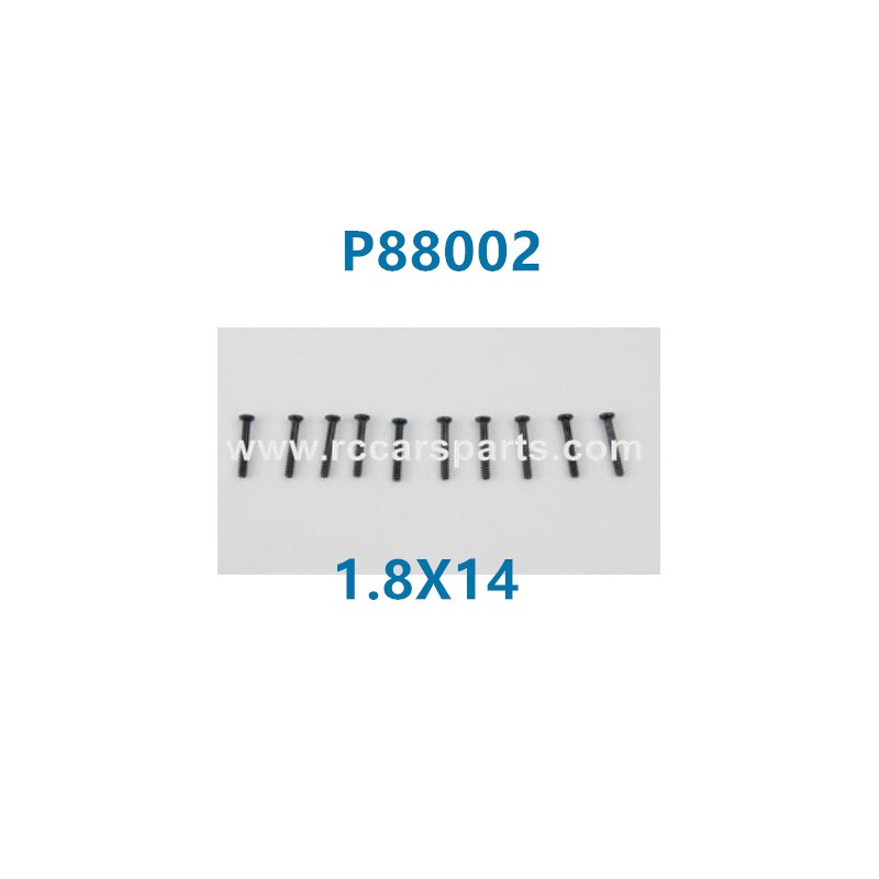 PXtoys 9306E 1/18 RC Car Parts P88002 1.8X14 Round Head Screw