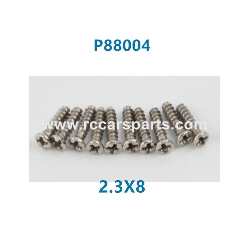 PXtoys 9301 Spare Parts P88004 2.3X8 Round Head Screw