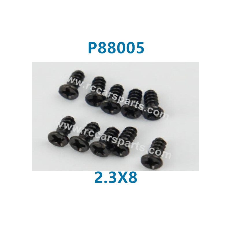 PXtoys NO.9307E Parts P88005 2.3X8 Flat Head Screws