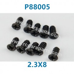 ENOZE NO.9306E 306E Parts P88005 2.3X8 Flat Head Screws