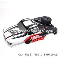 PXtoys 9301 1:18 RC Off-Road Racing Car Shell White PX9300-24