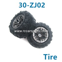 XinleHong 9130 1/16 4WD Truck Parts Tire, Wheel 30-ZJ02