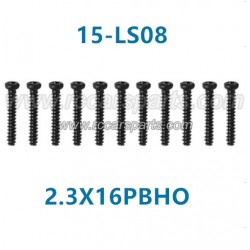 xinlehong 9135 1/16 Truck Parts Round Headed Screw 2.3X16PBHO 15-LS08