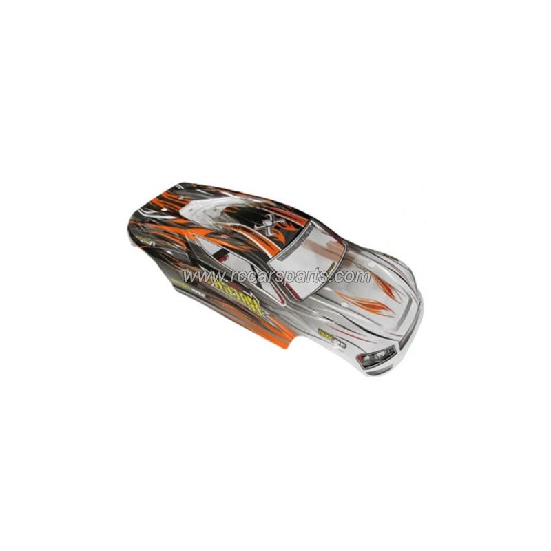 XinleHong Toys 9136 RC Car Parts Car Shell, Body Shell-Orange 36-SJ04
