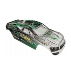 XinleHong 9136 1/16 4WD Car Parts Car Shell, Body Shell-Green