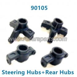 HBX 901 901A Parts Steering Hubs+Rear Hubs 90105