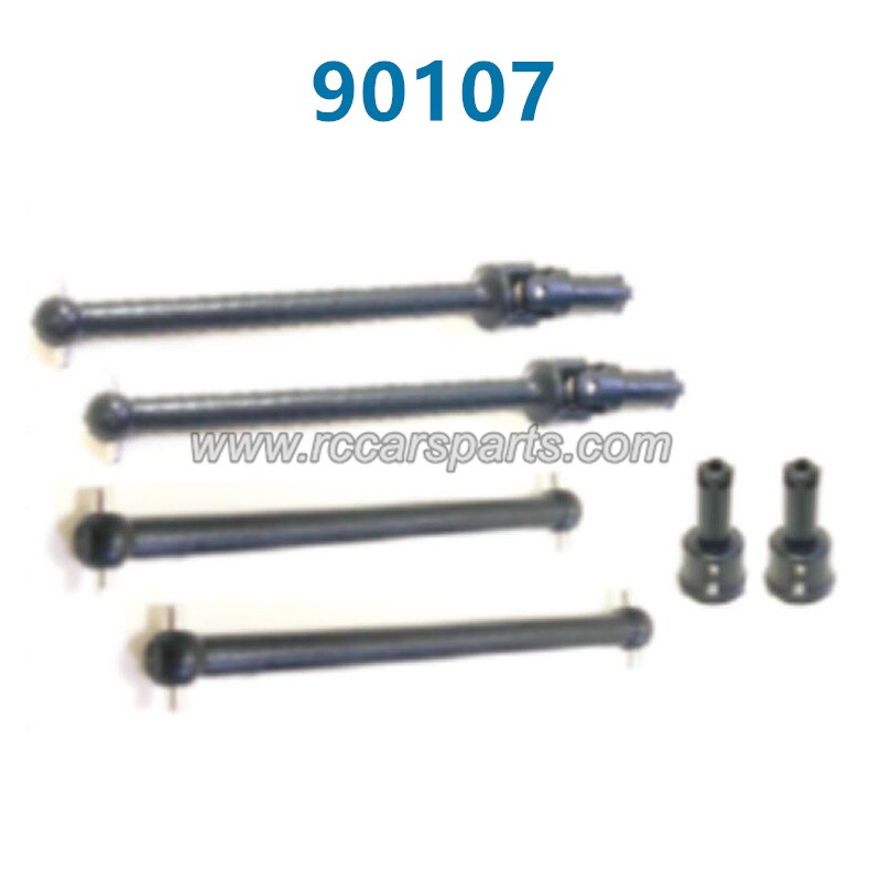 HBX 901 901A Spare Parts Front Universal Shafts, Rear Drive Shafts, Wheel Shafts 90107