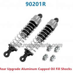 HaiBoXing HBX 901 901A Rear Upgrade Aluminum Capped Oil Fill Shocks 90201R