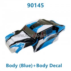 HBX 901 901A 4WD RC Truck Parts Body (Blue)+Body Decal 90145