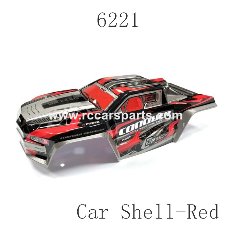 SUCHIYU SCY-16102 1/16 Car Parts Car Shell-6221 Red