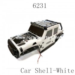 SCY-16103 RC Car Parts Car Shell-6231 White