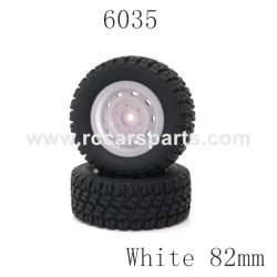 SUCHIYU SCY-16103 Spare Parts Wheel-6035 White 82mm
