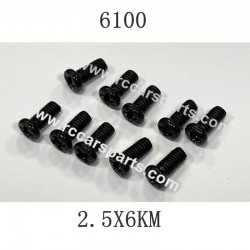 SCY-16102 RC Car Parts Screw 2.5X6KM 6100